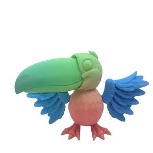 Tropical Toucan Toy Figurine